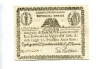 Italien, 9 Paoli, Vatican-Repubblika Romana,