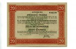 Montenegro, 20 Perper=10 Münzperper=10 Kronen,