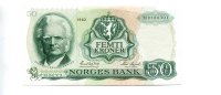 Norwegen, 50 Kroner,