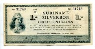 Surinam, 1 Gulden,