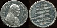Vatikan Zinn Medaille mit Kupferstift ~ S. Eusebius / Bischof von Rom von Vestner in Nürnberg / RAR ~