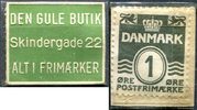 Dänemark 1 Öre ~ Danmark / Briefmarkengeld - DEN GULE BUTIK / ALT I FRIMAERKER ~