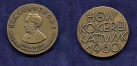 Hamburg, Bronze Medaille, William Lindley,Hamburger Gas,