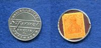 Deutschland/Berlin, 10 Pfennig Briefmarken-Kapselgeld, Wäsche-Möbel u.Modewaren"N.Israel",