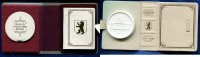 DDR/Berlin, Porzellan Medaille, 750 Jahre Berlin, Picture