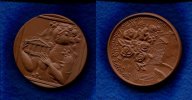 DDR/Schwerin, Porzellan Medaille, 100 Jahre Staatliches Museum Schwerin, Picture
