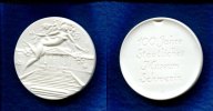 DDR/Schwerin, Porzellan Medaille, 100 Jahre Staatliches Museum Schwerin, Picture