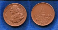 DDR/Meißen, Porzellan Medaille, Johann Friedrich Böttger 1682-1719, Picture