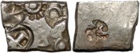 Mauryan empire drachm Mauryan Empire Samrati Samprati AR drachm