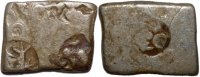 India drachm Mauryan Empire Samrati Samprati AR drachm