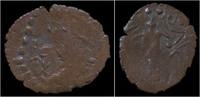 Barbaric radiates antoninianus Barbaric antoninianus of Tetricus