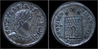 Roman AE3 Constantine II silvered AE3 campgate