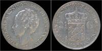 Netherlands rijksdaalder Netherlands Wilhelmina I 2 1/2 gulden(rijksdaalder)1933