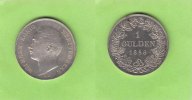 Württemberg 1 Gulden toll erhalten, selten in dieser Erhaltung