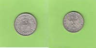 Weimarer Republik 3 Reichsmark Kursmünze, selten, toll erhalten
