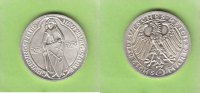 Weimarer Republik 3 Reichsmark Naumburg