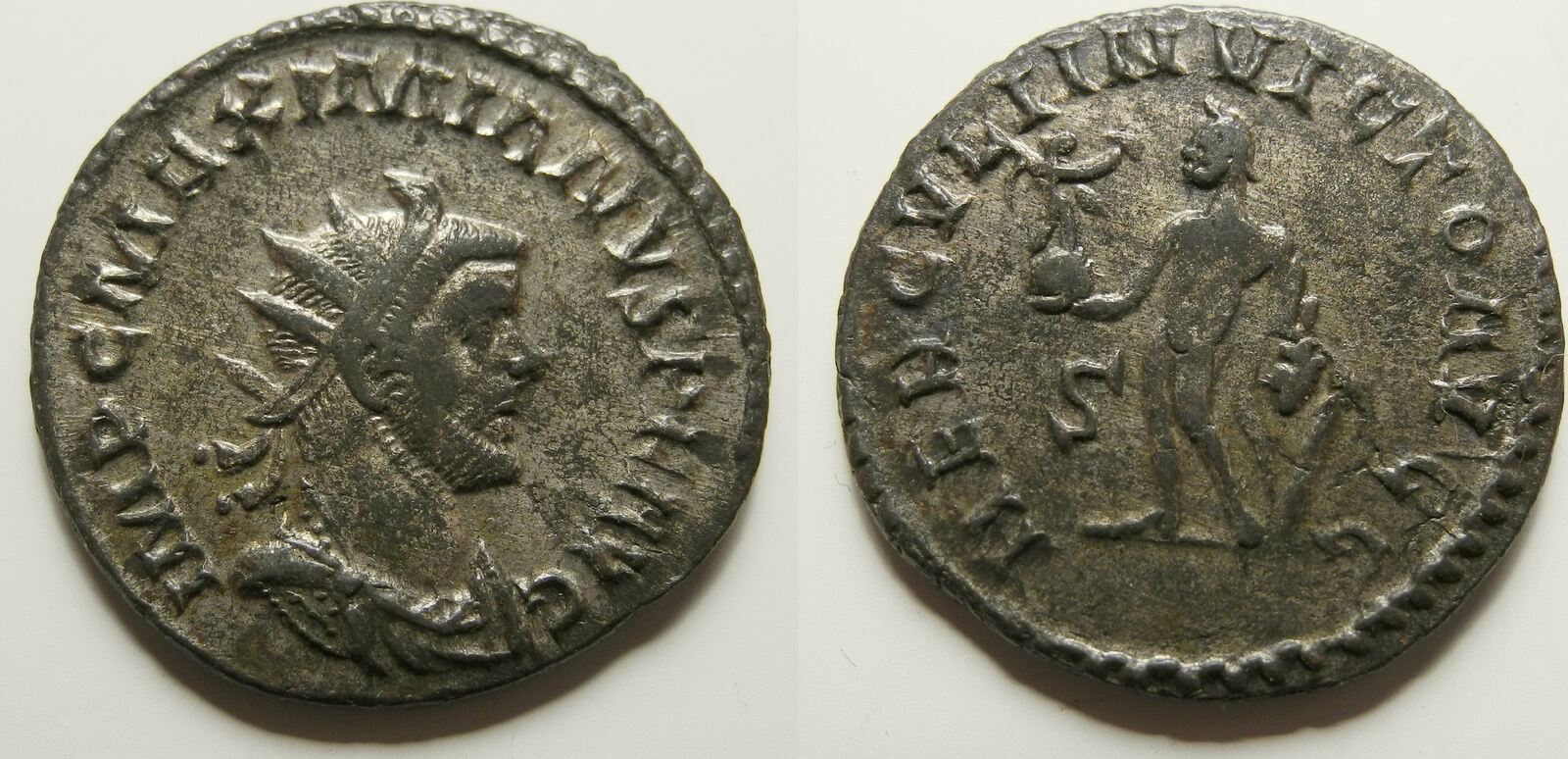 Roman Empire Antoninianus Maximianus I Herculius First Reign