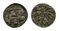 Preußen, Herzogtum (Ostpreußen) Denar Albrecht von Brandenburg 1525-1569