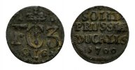 Brandenburg-Preußen Schilling Friedrich III. 1688-1701