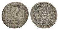 Sachsen-Albertinische Linie 1/12 Taler Johann Georg IV. 1691-1694