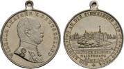 Brandenburg-Preußen Tragbare Kupfer-Nickel-Medaille Wilhelm I. 1861-1888