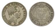 Brandenburg-Preußen 1/6 Taler Friedrich Wilhelm IV. 1840-1861