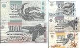 Faroe Islands 50,100,200,500,100 Kroner
