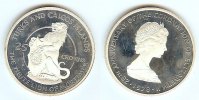 Turks & Caicos Islands 25 Crowns