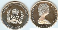 Turks & Caicos Islands 25 Crowns