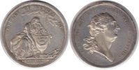 Frankreich Silbermedaille Ludwig XVI. Silbermedaille o.J. Auf seinen Tod