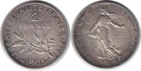 Frankreich 2 Francs Dritte Republik 2 Francs 1905