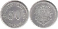 Kaiserreich 50 Pfennig 50 Pfennig 1875 E