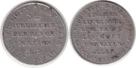 Altdeutschland Silberabschlag des Doppeldukaten Frankfurt Silberabschlag des Doppeldukaten 1817 Auf 300 Jahre Reformation