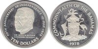 Bahamas 10 Dollars 10 Dollars 1978 Auf den 5. Jahrestag der Unabhängigkeit
