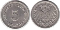 Kaiserreich 5 Pfennig 5 Pfennig 1907 A Picture