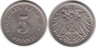 Kaiserreich 5 Pfennig 5 Pfennig 1912 D Picture