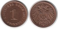 Kaiserreich Pfennig Pfennig 1907 A Picture