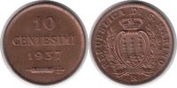 Italien 10 Centesimi San Marino 10 Centesimi 1937 R