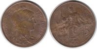 Frankreich 5 Centimes Dritte Republik 5 Centimes 1902
