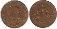 Frankreich 5 Centimes Dritte Republik 5 Centimes 1912