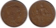 Frankreich 5 Centimes Dritte Republik 5 Centimes 1920