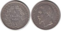 Frankreich Franc Napoleon III. Franc 1853 A, Paris