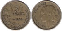 Frankreich 50 Francs Vierte Republik 50 Francs 1954