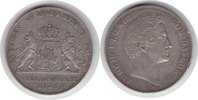 Altdeutschland Doppeltaler Bayern, Ludwig I. 1825-1848 Doppeltaler 1843