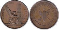 Belgien Bronzemedaille Revolution Bronzemedaille 1830 Auf die gefallenen Helden vom 23.-26. September