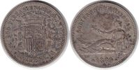Spanien Peseta Provisorische Regierung Peseta 1869 SN-M