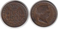 Spanien 5 Centimos Isabel II. 5 Centimos 1862 Aqueduct