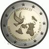 MONACO 2 Euro 2 Euro 2013 Monaco 20 Jahre UN Mitgliedschaft in PP OVP mit Zertifikat und Etui