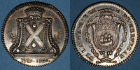 MARKEN - JETONS (RECHENPFENNIGE) Bretagne, Mairie de Nantes, Ch. de Kervégan, jeton argent 1789-1790