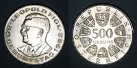 EUROPA Autriche. République. 500 schilling 1982. Léopold Figl